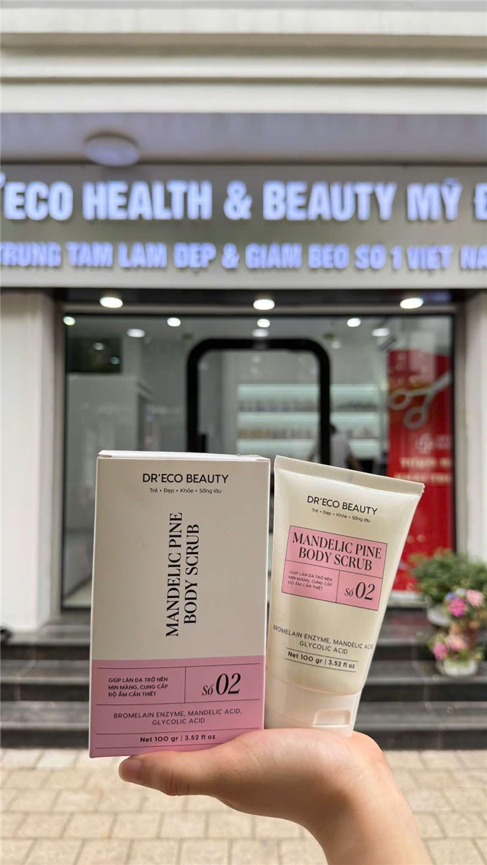 TẨY DA CHẾT MANDELIC PINE BODY SCRUB 